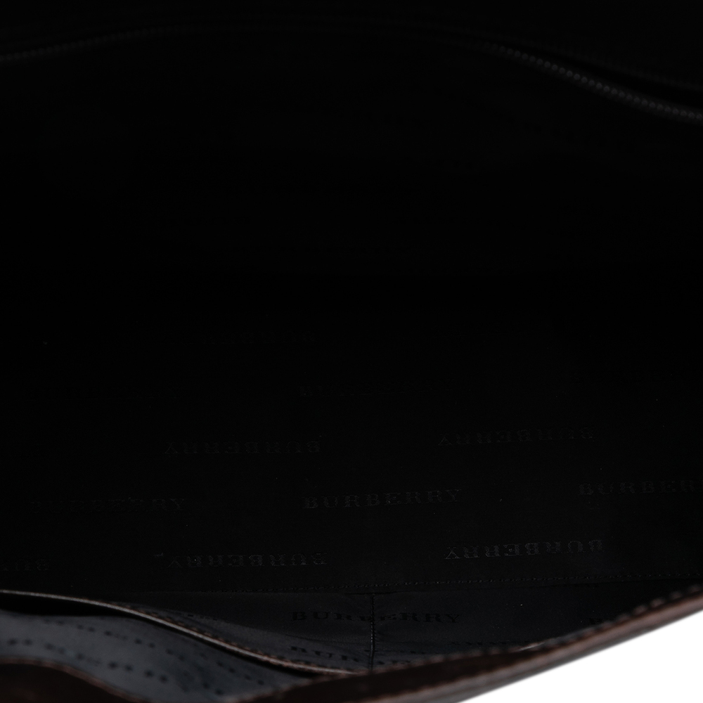 Pre-Loved Burberry House Check Canvas Convertible Tote - Picture 4 of 6